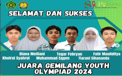 Man 1 Jakarta raih Juara Emas pada Gemilang Youth Olimpiade 2024